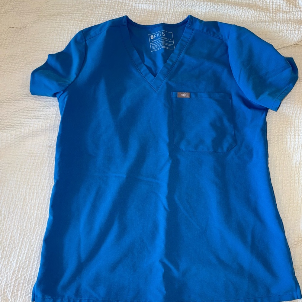 Blue Scrub Set Size M - Picture 2 of 6